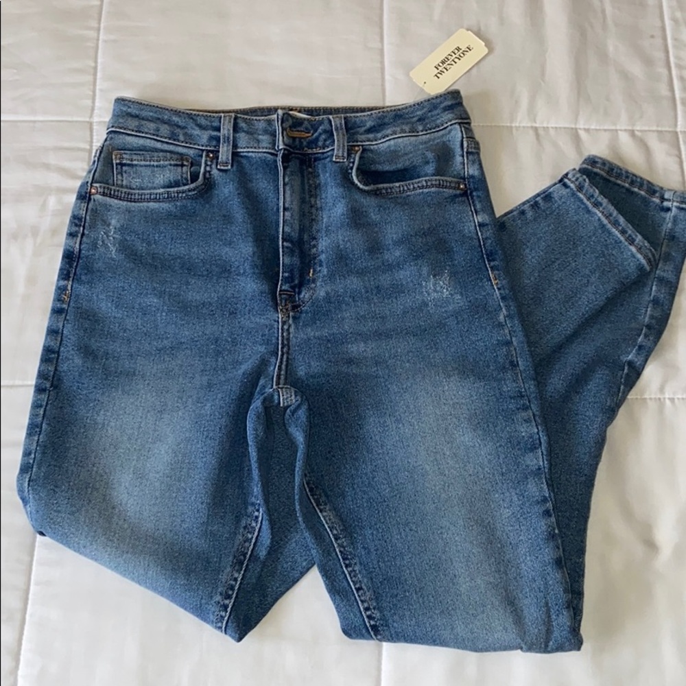 New FOREVER 21 High-Rise Skinny Jeans